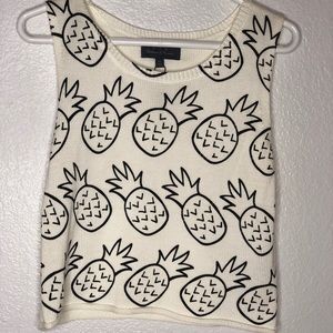 Pineapple crop top